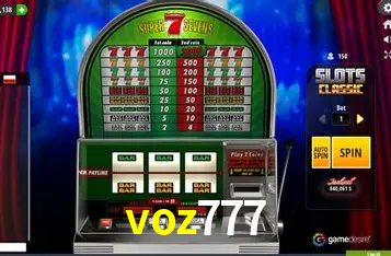 voz777: A Experiência de Casino com Jogos de Mesa ao Vivo