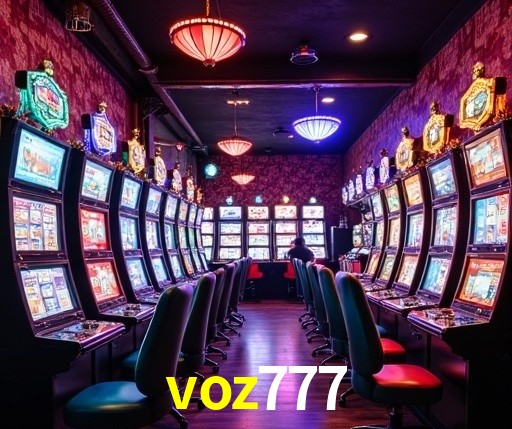 Interface moderna da plataforma voz777